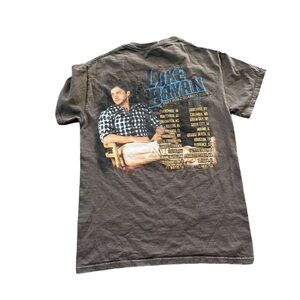 Luke Bryan 2013 Dirt Road Diaries Tour Brown T-Shirt Size Small